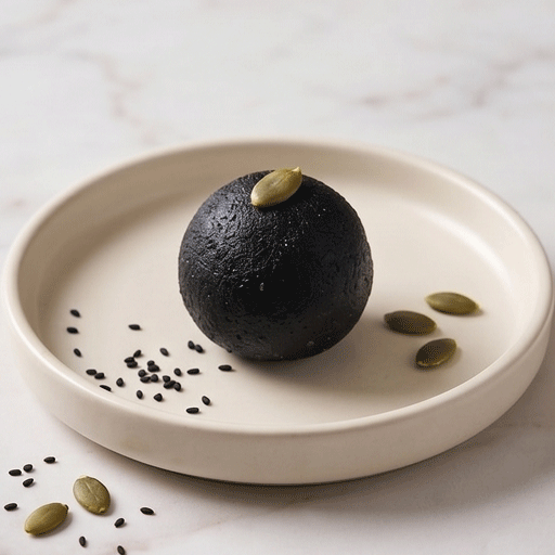 Fine-Ground Ellu Urundai — Black Sesame