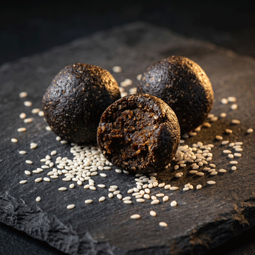 Black sesame ellu urundai — the heritage sweet